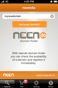 screen2 neendo domain finder